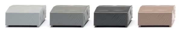 WIK001832 - Accessoireset - 4 grijze dekzeilen voor vrachtwagens - 1