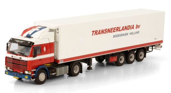 WSI01-3679 - SCANIA 113 Topline 4x2 met TRANSNEERLANDIA koeloplegger - 1