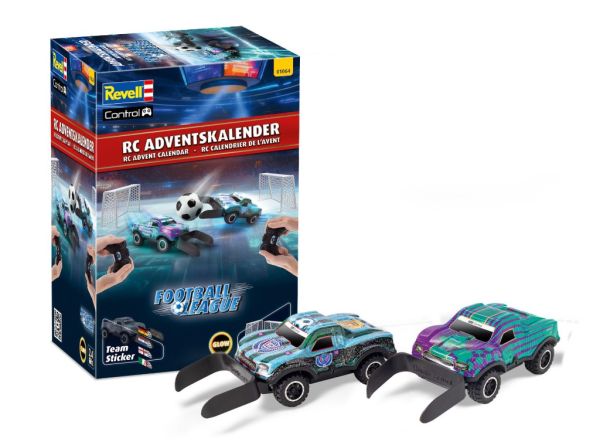 REV01064 - RC 2-auto voetbalcompetitie adventskalender - 1