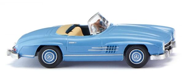 WIK023301 - MERCEDES-BENZ 300 SL cabriolet - Lichtblauw - 1