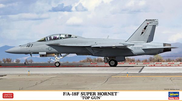 HAW02404 - FA-18F Super Hornet Vliegtuig - TOP GUN om in elkaar te zetten en te schilderen - 1