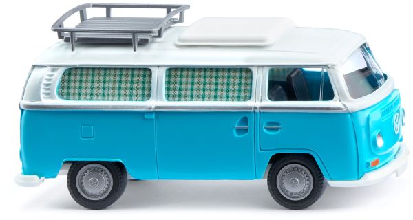 WIK031504 - Camper VOLKSWAGEN Type 2 blauw en wit - 1
