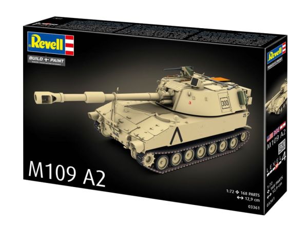 REV03361 - Zelfrijdende houwitser M109 A2 om te monteren en te schilderen - 1