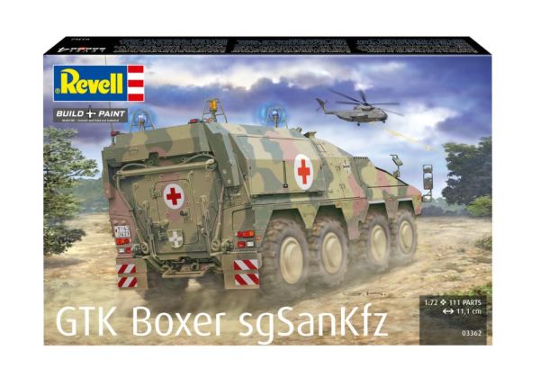 REV03362 - Militair voertuig GTK Boxer sgSanKfz om te monteren en te schilderen - 1
