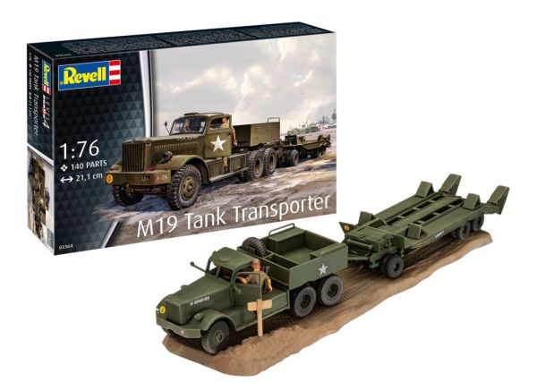 REV03364 - Tankvoertuig M19 om te monteren en te schilderen - 1