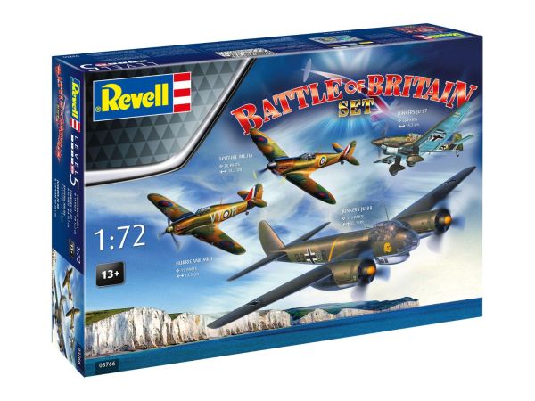 REV03766 - Battle of Britain Set - 85-jarig jubileum om in elkaar te zetten en te schilderen - 1