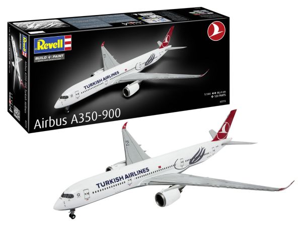 REV03773 - Vliegtuig AIRBUS A350-900 - Turkish Airlines om te assembleren en te schilderen - 1