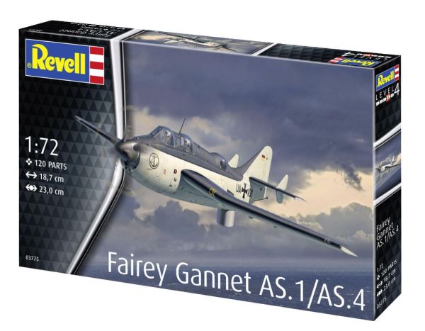 REV03775 - Gevechtsvliegtuig FAIREY Gannet AS.1/AS.4 om te monteren en te schilderen - 1