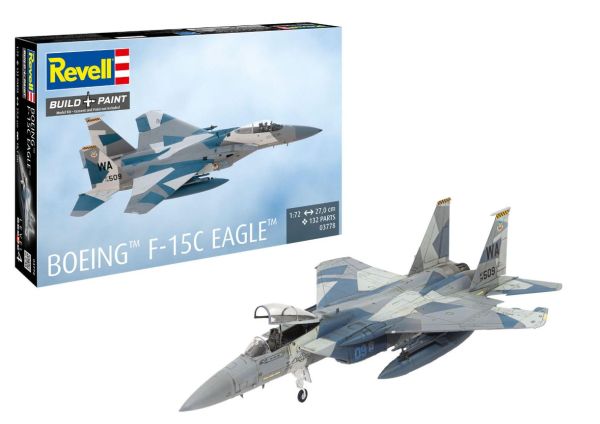 REV03778 - BOEING F-15 Eagle Militair Vliegtuigmodel (Montage en Schilderen) - 1