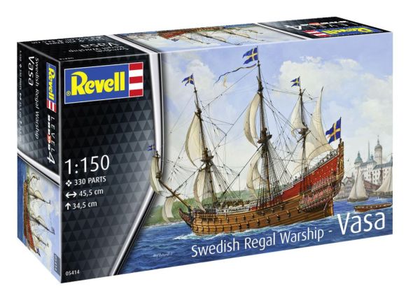 REV05414 - Zweedse koninklijke oorlogsschip - VASA om te bouwen en te schilderen - 1