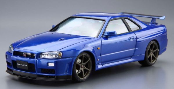 AOS05858 - NISSAN Skyline GT-R V-Spec 2002 te monteren en te spuiten - 1