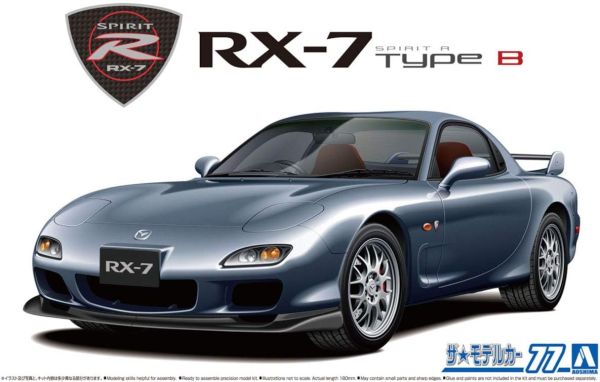 AOS06193 - MAZDA RX-7 Type B Spirit 2002 te assembleren en te schilderen - 1