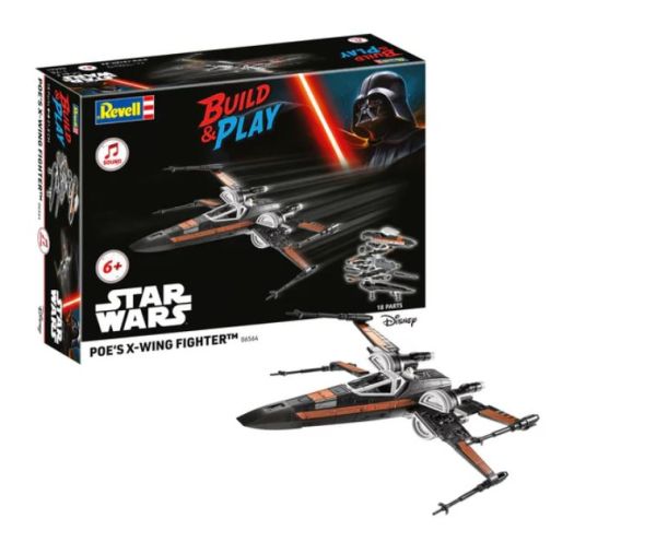 REV06564 - Poe's X-Wing Fighter STAR WARS om te bouwen met geluid - 1