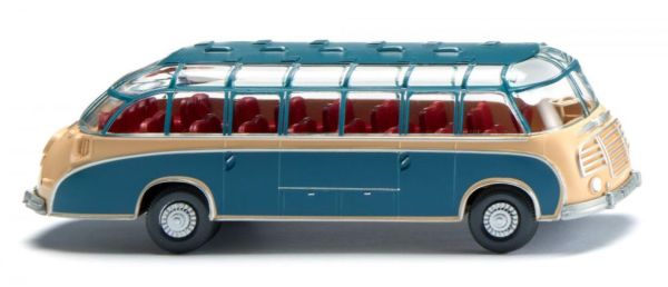 WIK073005 - SETRA S8 bus - Beige en azuurblauw - 1