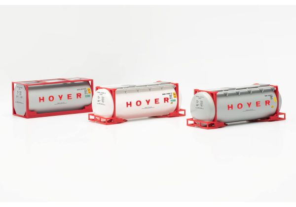 HER076500-006 - Set van 3 HOYER 20-voet tankcontainers - 1