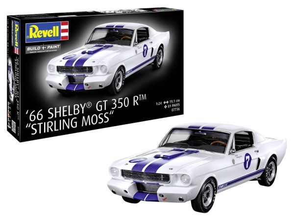 REV07736 - 1966 Shelby GT350R - Stirling Moss om te monteren en te schilderen - 1