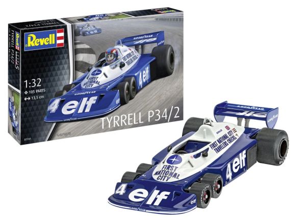 REV07741 - Auto TYRELL P34/2 om te assembleren en te schilderen - 1