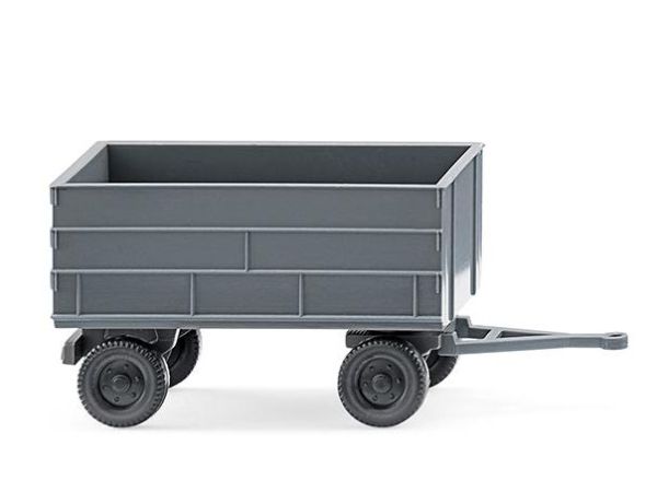 WIK095638 - 2-assige aanhangwagen grijs - 1