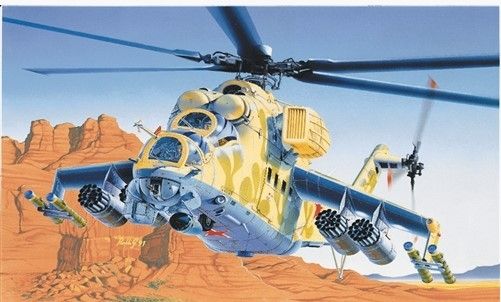 ITA0014 - MIL-24 Hind D/E om te monteren en te schilderen - 1