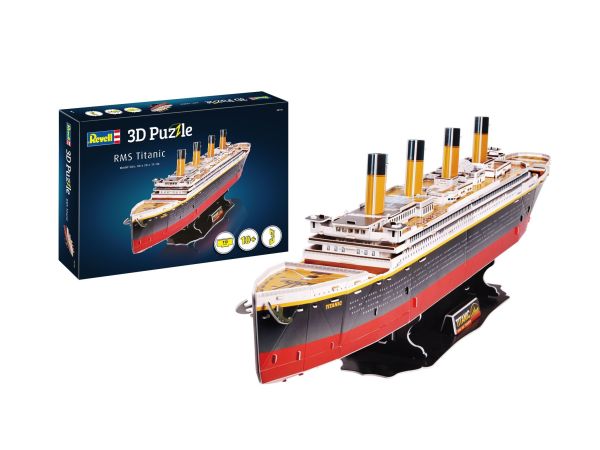 REV00170 - Titanic 113-delige 3D-puzzel - 1