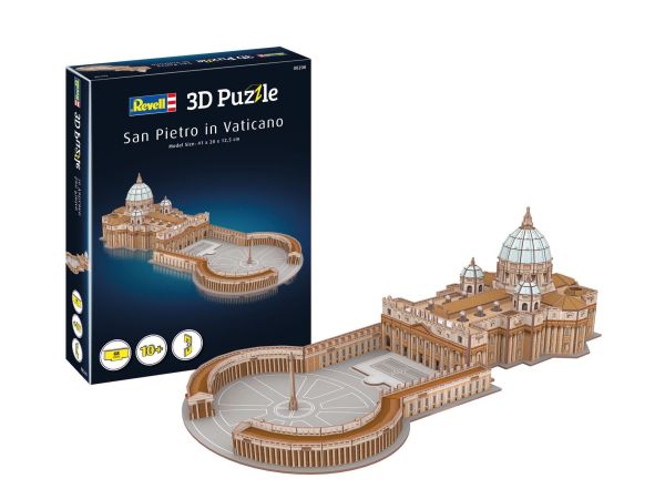 REV00208 - 3D-puzzel 68 stukjes Sint Pieter in het VATICAAN - 1