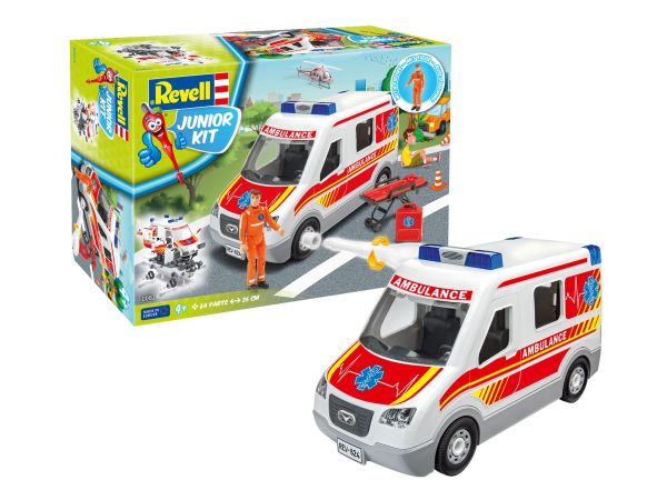 REV00824 - Ambulance met minifiguur om zelf te bouwen - 1