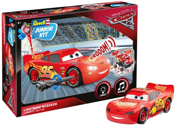REV00860 - JUNIOR KIT Lightning McQueen 19 Stuks om te monteren - 1