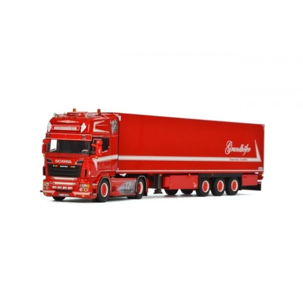 WSI01-1924 - SCANIA R09 Topline 4x2 met 3-assige koeloplegger 