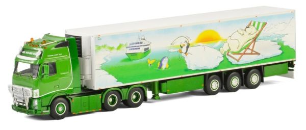 WSI01-2177 - VOLVO FH3 Gl. XL 6x2 met koelwagen 3 Assen GIEL VAN DER VOORT - 1