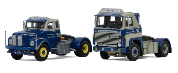 WSI01-2841 - SCANIA L100 4x2 en SCANIA LB111 4x2 VAN BENTUM - 1