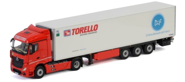 WSI01-2903 - MERCEDES Actros M4 4x2 met koeloplegger 3 Assen TORELLO TRANSPORTI SRL - 1