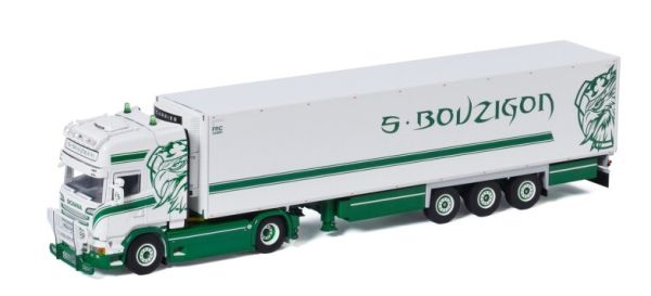 WSI01-3424 - SCANIA R13 Topline 4x2 met koeloplegger S. BOUZIGON - 1