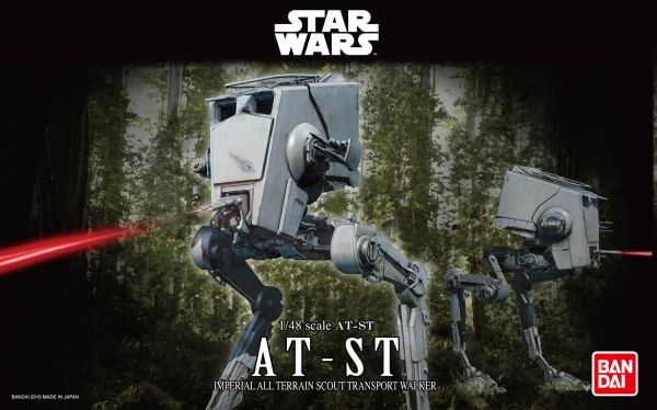 REV01202 - AT-ST STAR WARS Bandai om te monteren en te schilderen - 1