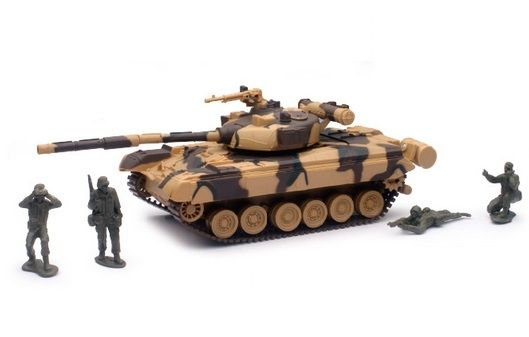NEW01856 - Tank T80 met toebehoren - 1