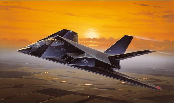 ITA0189 - Bouw en schilder F-117A Nighthawk straaljager - 1