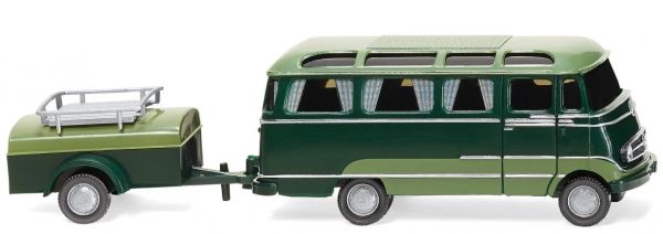 WIK026004 - MERCEDES O 319 bus met aanhanger - 1