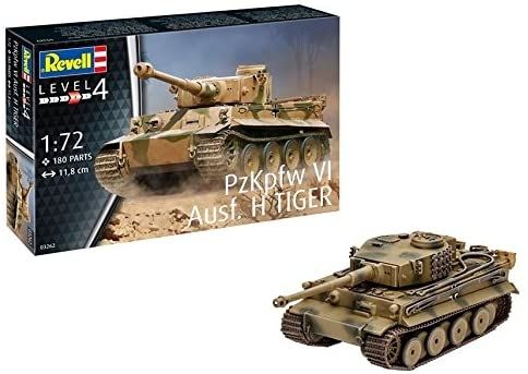 REV03262 - Tank PZKPFW VI AUSF. H TIGER om in elkaar te zetten en te schilderen - 1