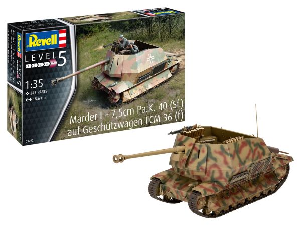 REV03292 - Char Marder I op FCM 36 basis te monteren en te schilderen - 1