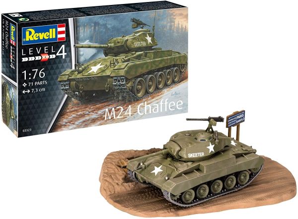 REV03323 - M24 CHAFFEE-tank om te monteren en te schilderen - 1