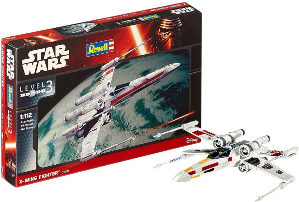 REV03601 - X-Wing Fighter STAR WARS om in elkaar te zetten en te schilderen - 1