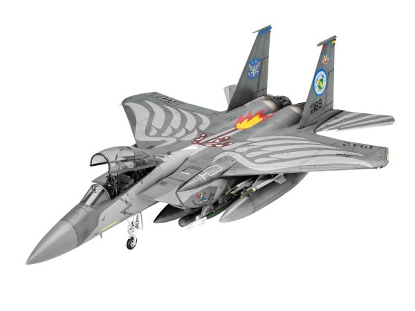 REV03841 - F-15E Strike Eagle gevechtsvliegtuig om te bouwen en te schilderen - 1