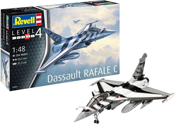 REV03901 - Dassault Aviation Rafale C gevechtsvliegtuig om in elkaar te zetten en te schilderen - 1