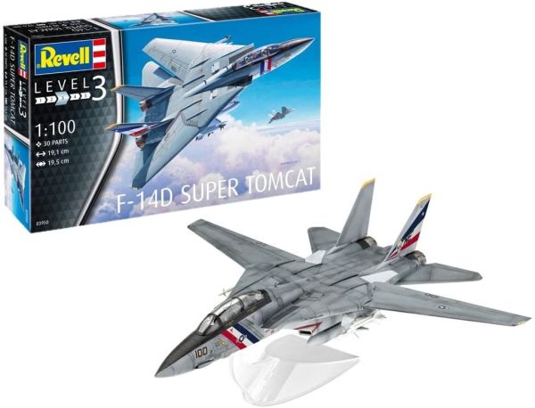 REV03950 - Bouw en schilder F-14D Super Tomcat straaljager - 1