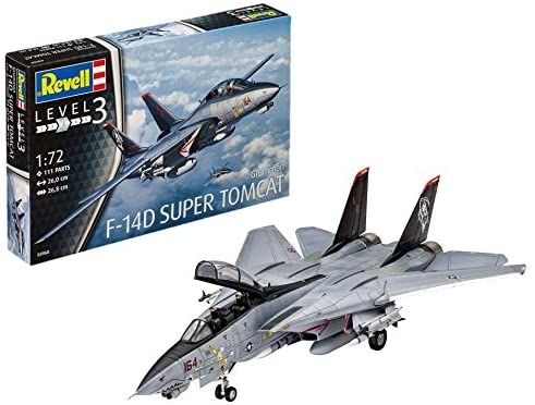 REV03960 - Bouw en schilder F-14D Super Tomcat straaljager - 1
