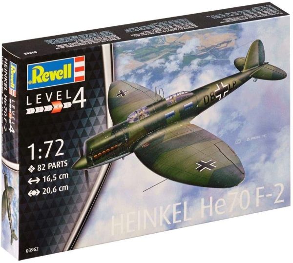 REV03962 - Heinkel He70 F-2 vliegtuig om in elkaar te zetten en te schilderen - 1