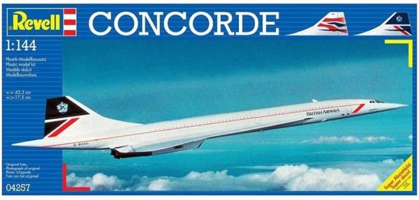 REV04257 - Vliegtuig Concorde British Airways in elkaar zetten en schilderen - 1