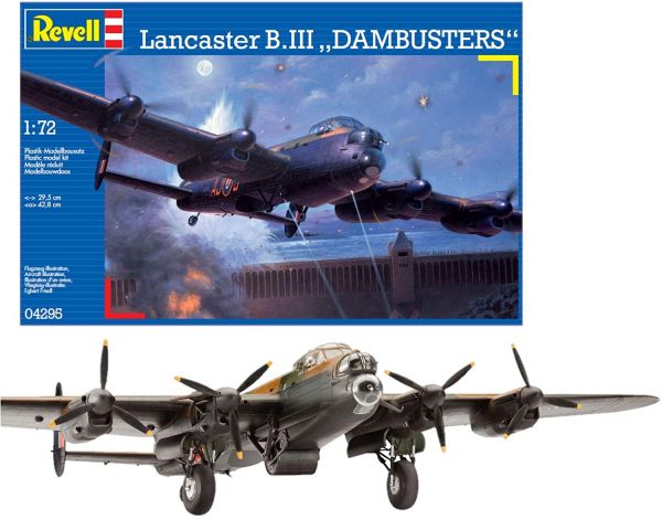 REV04295 - Avro Lancaster DAMBUSTERS vliegtuig om in elkaar te zetten en te schilderen - 1
