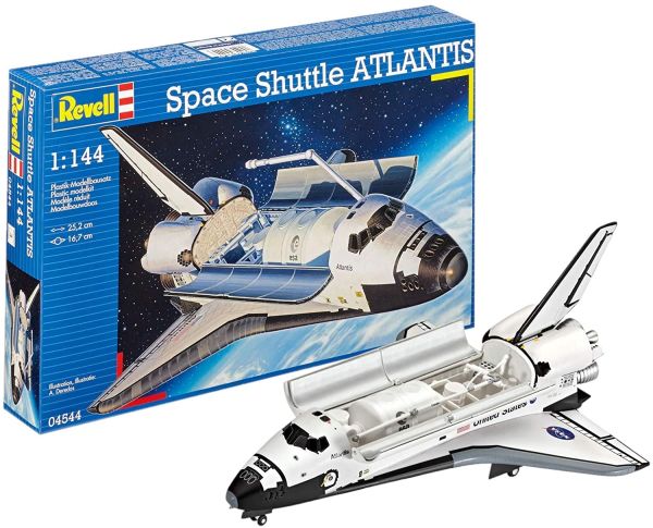 REV04544 - Spaceshuttle Atlantis om in elkaar te zetten en te schilderen - 1