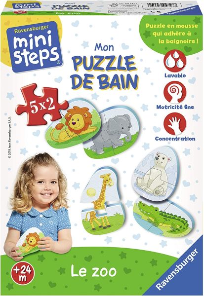 RAV04727 - Mijn badpuzzel - De dierentuin - 1