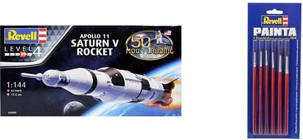 REV04909 - Apollo Saturn V-raket om in elkaar te zetten en te schilderen - 1